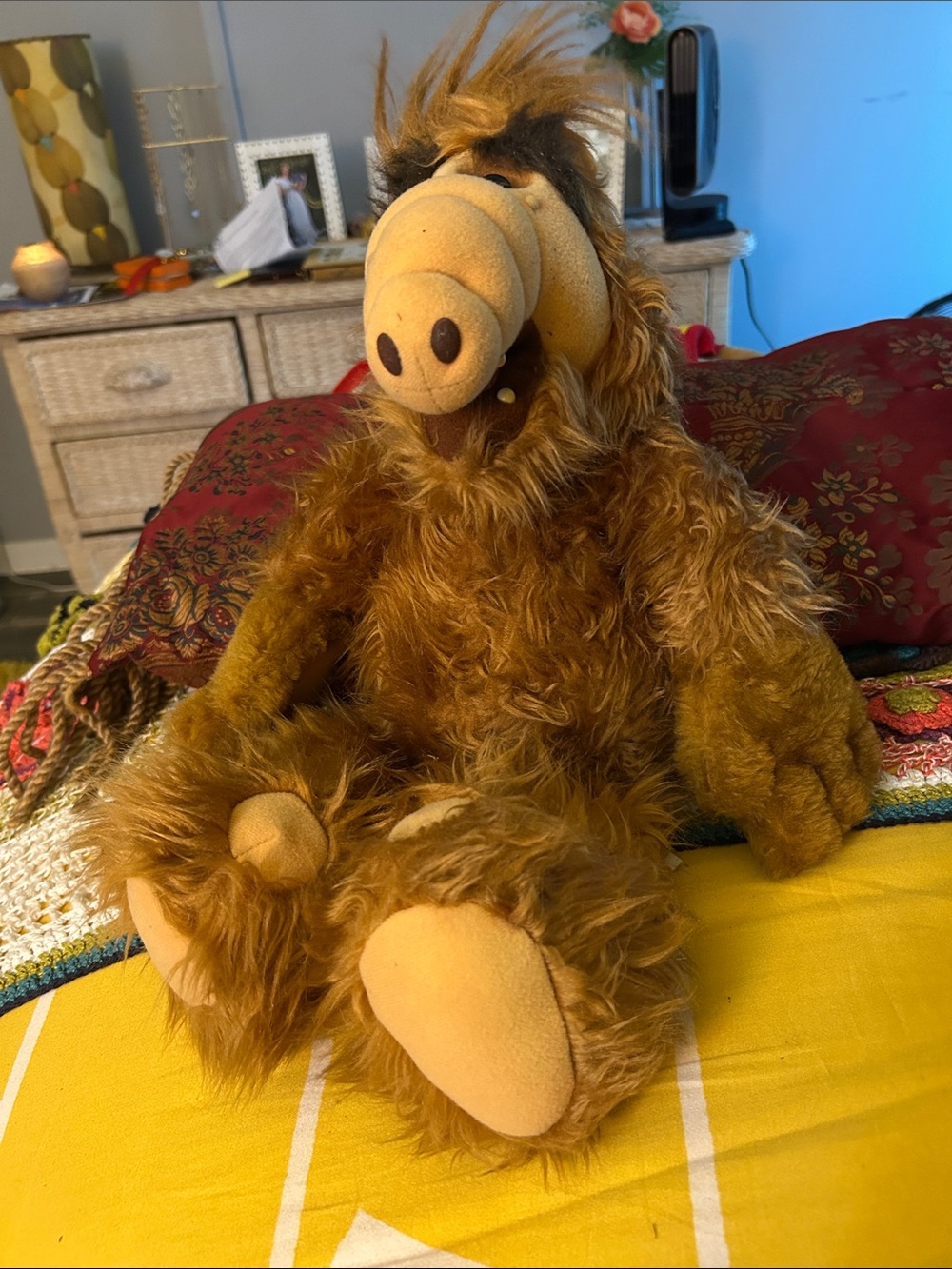 ALF Plush Doll Brown Vintage-Style Stuffed Animal withTalking Box - Picture 11 of 11